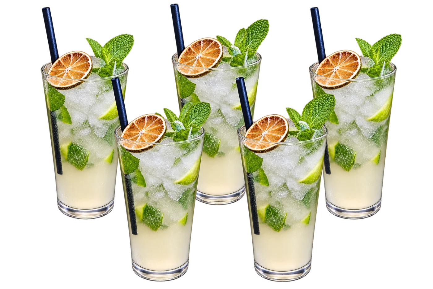 5 mojitos cubanos