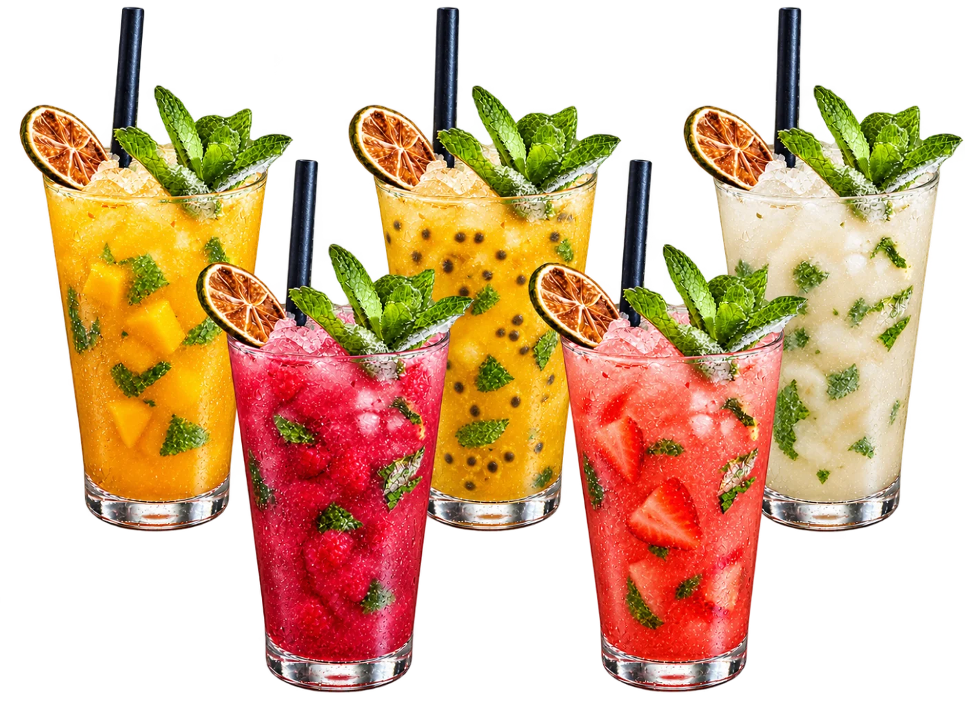 5 mojitos sabor